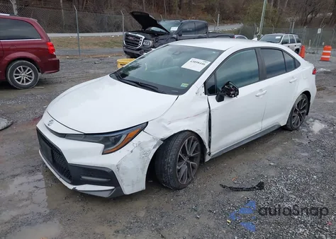 2020 Toyota Corolla Se из США, поврежденный, VIN 5YFS4RCEXLP019674